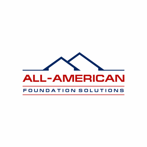 All-American Foundation Solutions Company Logo Design by umaira_99