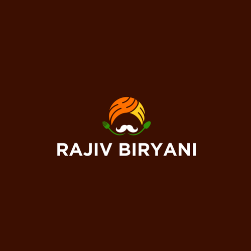 Indian Food Cloud Kitchen Logo Design, Rajiv Biryani Réalisé par Cogan_jhon