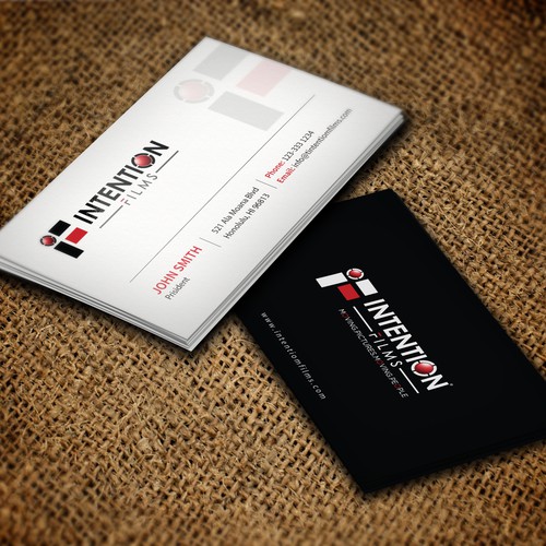 Film Company Business Card Design by AkGraphicsSolutions