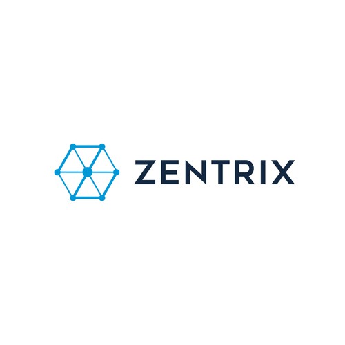 Logo for IT Company called Zentrix Réalisé par Kreyto