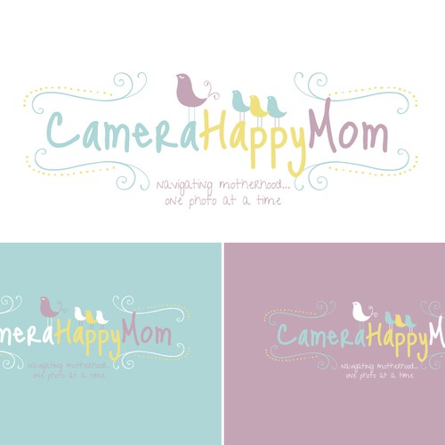 Help Camera Happy Mom with a new logo Réalisé par {Y} Design