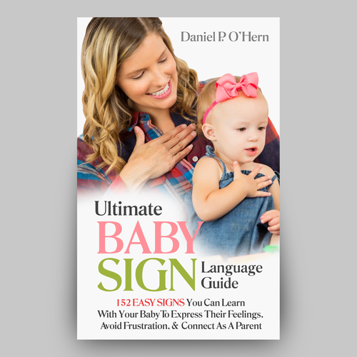 Baby Sign Language for Parents ebook cover Design by Hisna