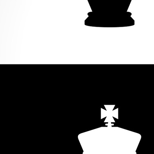 Chess piece design to be stamped onto all of our games Design by Leo Sidharta