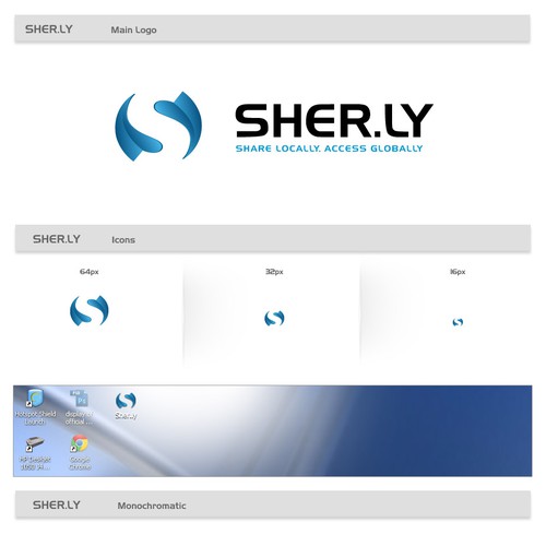 New logo wanted for sher.ly, Logo design contest