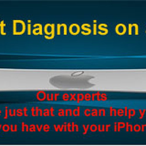 New banner ad wanted for iPhone Repairs Design by Febru