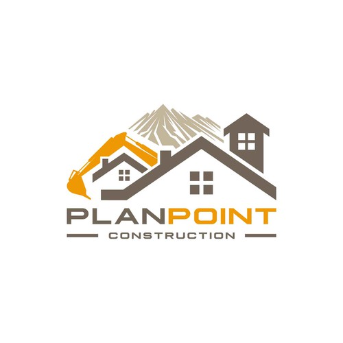 PlanPoint Construction Logo Needs A Remodel Design by The Last Hero™