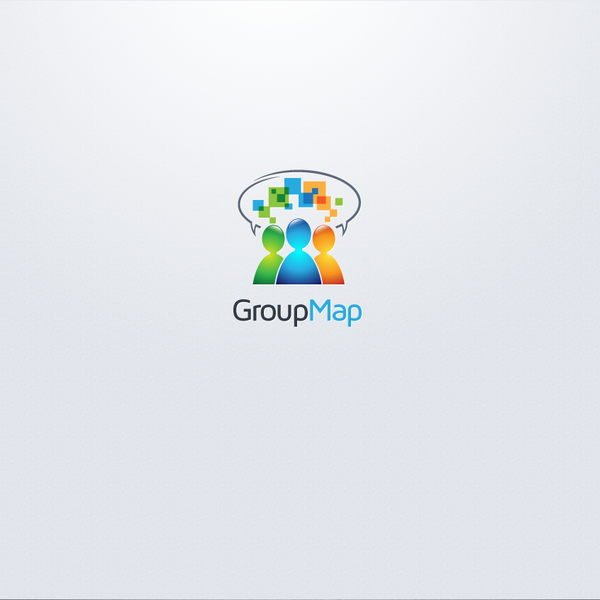 Design by cici0 titled "GroupMap needs a new logo"