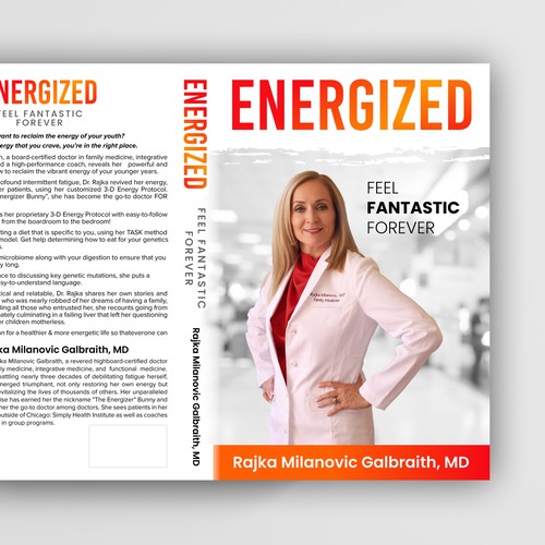 Design a New York Times Bestseller E-book and book cover for my book: Energized Design by icon89GraPhicDeSign