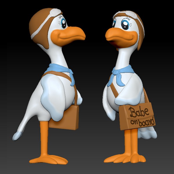 Design by Hellertronic titled "The Stork Willy"