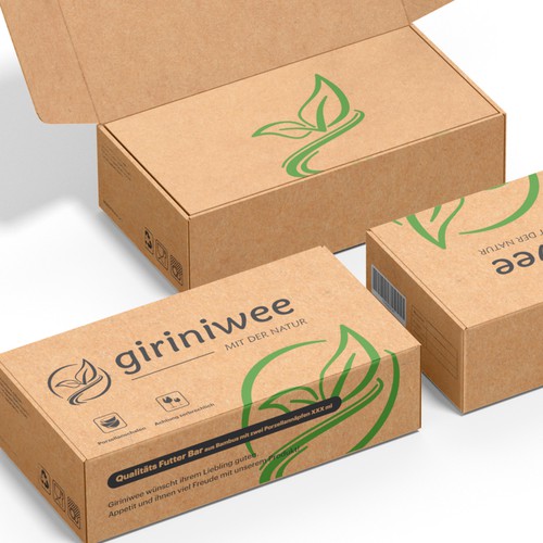 Verpackungsdesign für einen Futter Bar Karton Design by CUPEDIUM