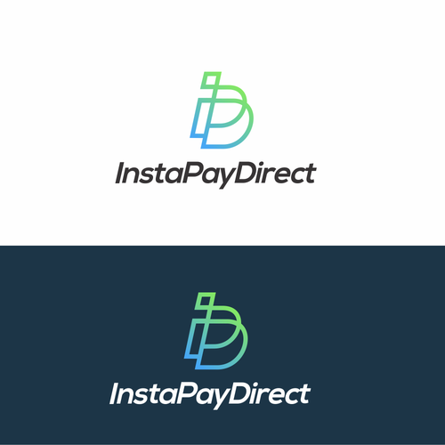 InstaPayDirect Logo and Website Diseño de any20