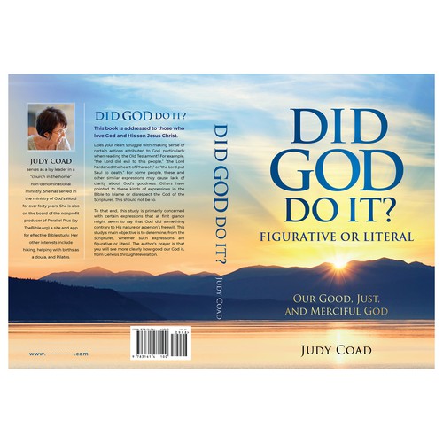 Design book cover and e-book cover  for book showing the goodness of God Design by Klassic Designs