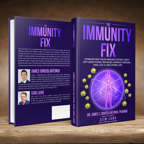 Health Immune System Book Design by studio02