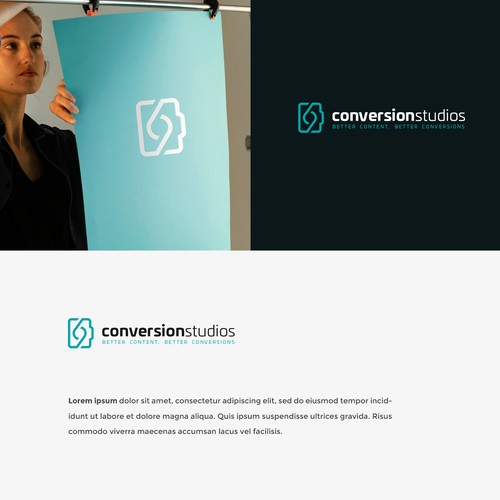 logo design for "conversion studios" photography studio Design by Striker29