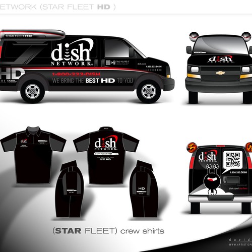 V&S 002 ~ REDESIGN THE DISH NETWORK INSTALLATION FLEET Design by artisticperson.com