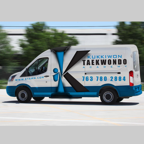 Create car wrap for martial arts van Car, truck or van wrap contest