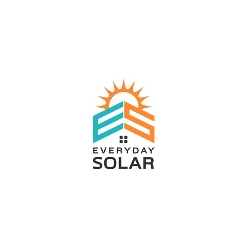 Everyday Solar Logo Design Diseño de Designer_Hafizur