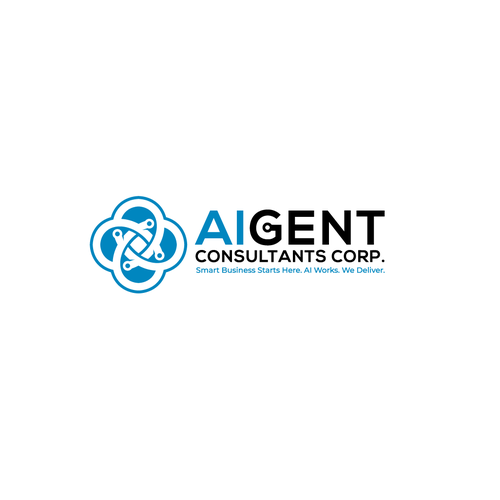 AI Agent Company: Appealing to small to medium sized businesses. Design by oopz