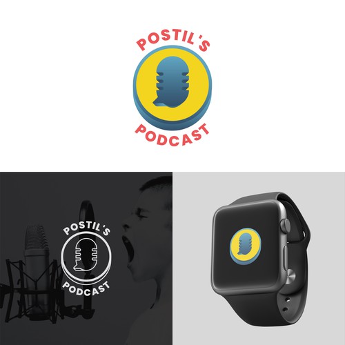 A recognizable design that is attractive and bold. Stands out from other podcast logos. Diseño de TwoPlusOne