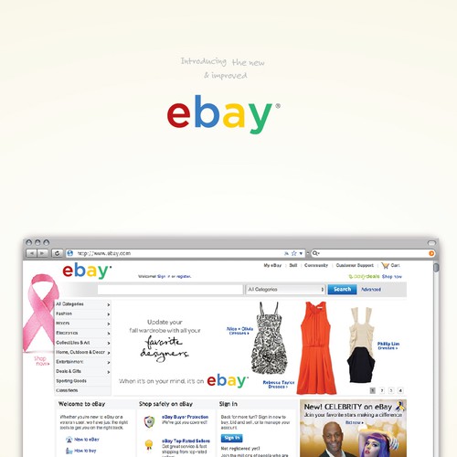 99designs community challenge: re-design eBay's lame new logo! Design réalisé par Constantine84