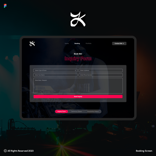 dj karma - playing good music since 2007 Design by Imanuel Aji