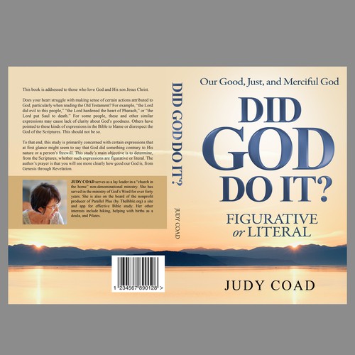 Design book cover and e-book cover  for book showing the goodness of God Design by TRIWIDYATMAKA