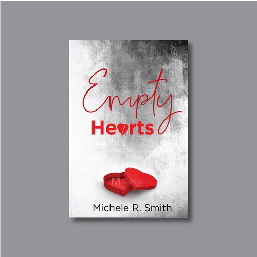 Design a book cover that appeals to an empty heart. Design by Desry