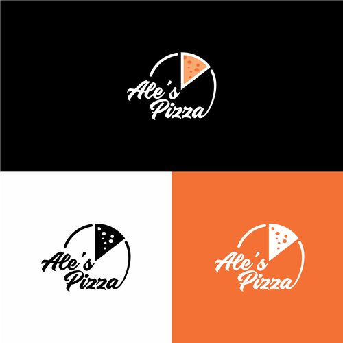 Diseño de Rebrend Ale's pizza (Pizzeria da asporto) de Weird Studio