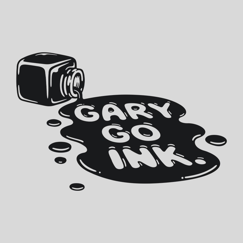 Ink logo with the title 'Gary Go Ink'