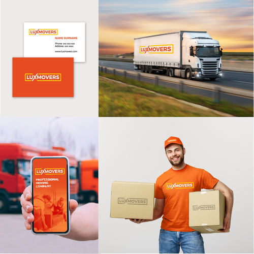 Logo design for a moving company based in Europe Design by Roberto. F