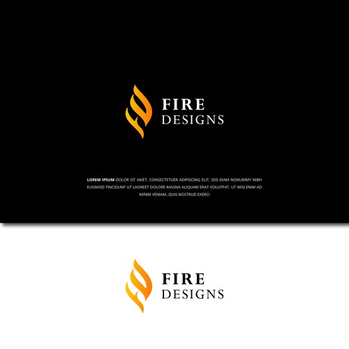 Fire Designs logo extravaganza!! Design by exson