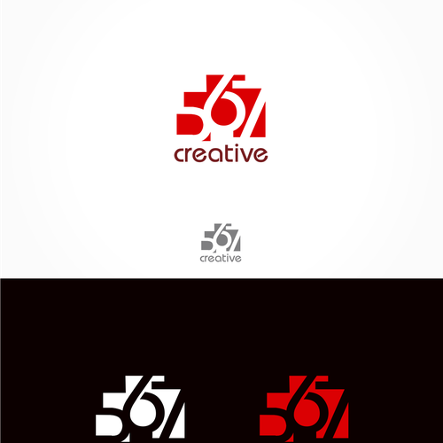 Create a logo to build an online brand around by using numbers. Design von Pinandita