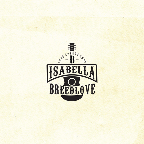 Create a powerful logo for Isabella Breedlove a new artist in the Country Music and she's Latina! Design by Corvus II Design