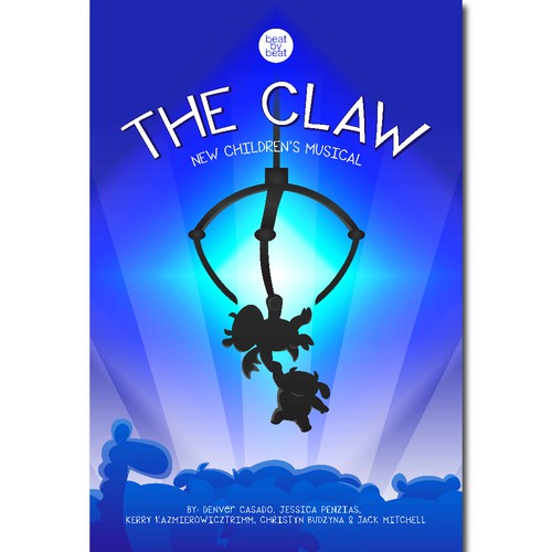 Design eye-catching poster for new musical “The Claw” Design by Iamharen