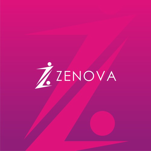 Zenova Logo: Revolutionary suite of health and wellness mobile apps Diseño de herudako