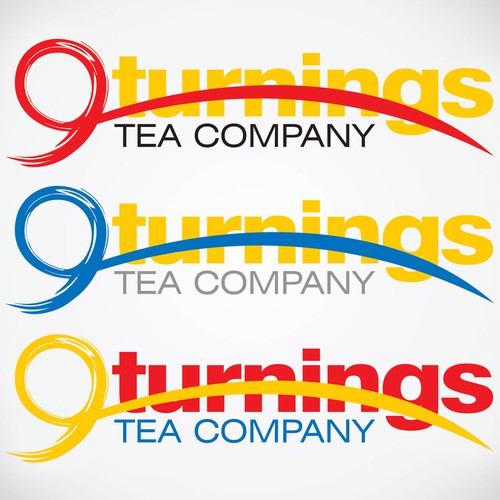 Tea Company logo: The Nine Turnings Tea Company Réalisé par heosemys spinosa