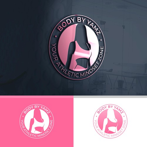 new gym women's trainer. I want my logo to be girly Design by MamatFa