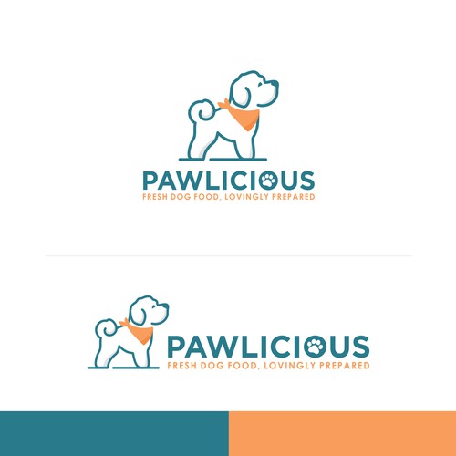 Logo for fresh dog food company in UAE Design by Ipastva