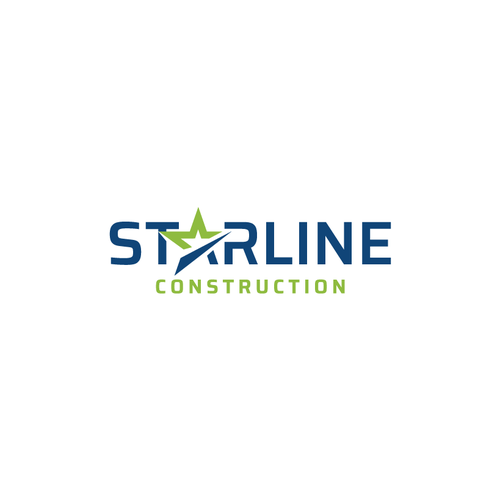 Starline Construction Logo Design by Dexter ◕‿◕