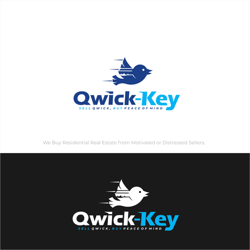 Create a cool character to represent the brand, Qwick-Key Design by odraude_me™