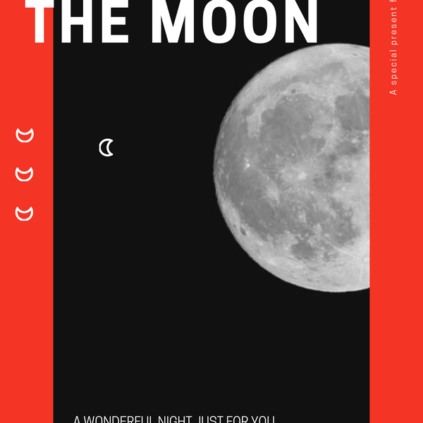 Moon Poster