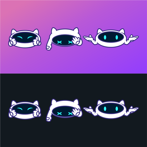 ProBot (the discord bot) needs a mascot for rebranding. Design réalisé par palugongso