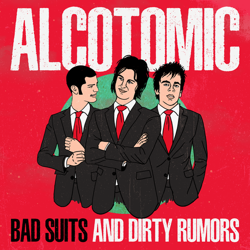 CD cover for a 90's underground power/pop band comeback! Design by Lee Chatte