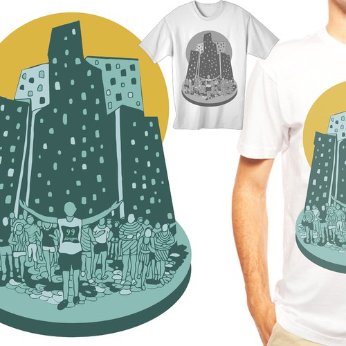 Create 99designs' Next Iconic Community T-shirt Réalisé par Artrocity