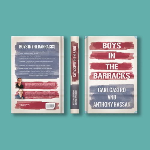 We need a compelling book cover to show life in the US ARMY today AFTER two decades of war. Design by danc