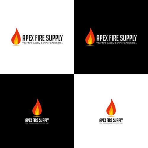 Apex Fire Supply Logo Wanted Réalisé par ZE - Design