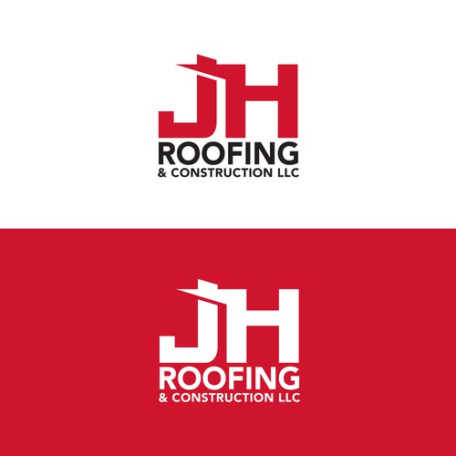 Modern logo for a roofing company Design by Design Elements