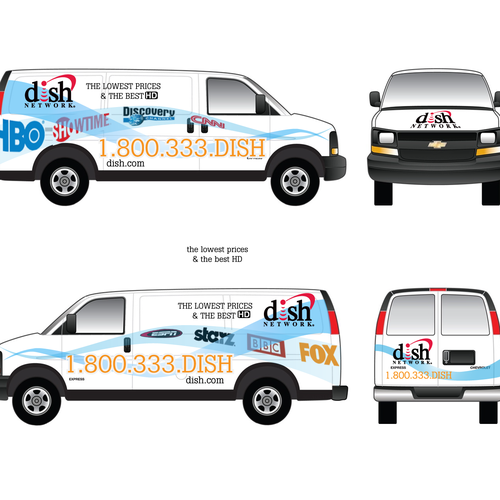 Diseño de V&S 002 ~ REDESIGN THE DISH NETWORK INSTALLATION FLEET de summerWind