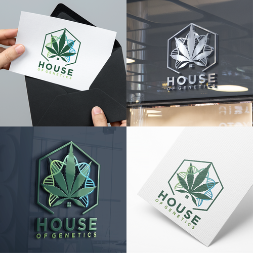 Cannabis Genetic company needs eye popping logo Design by Dazuke™