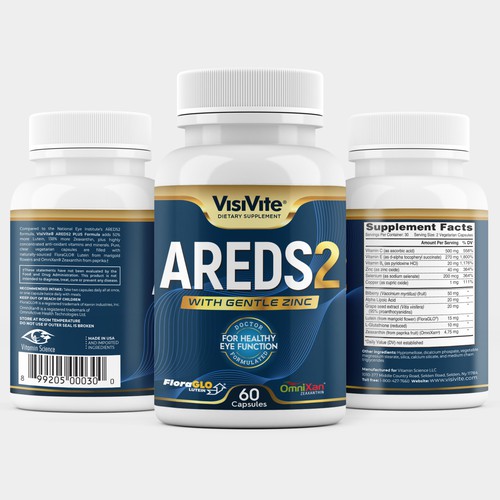 Designs | Eye Vitamin Supplement Brand label re-design | Product label ...